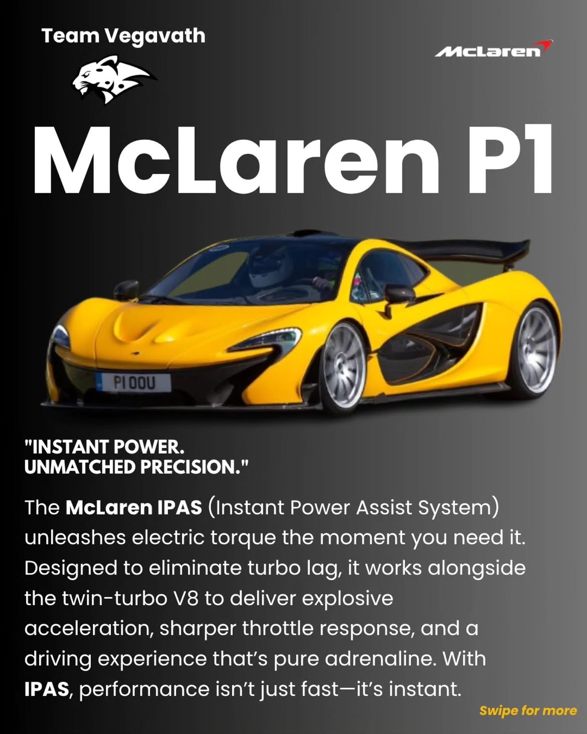 McLaren P1: The Instant Power Assist System
